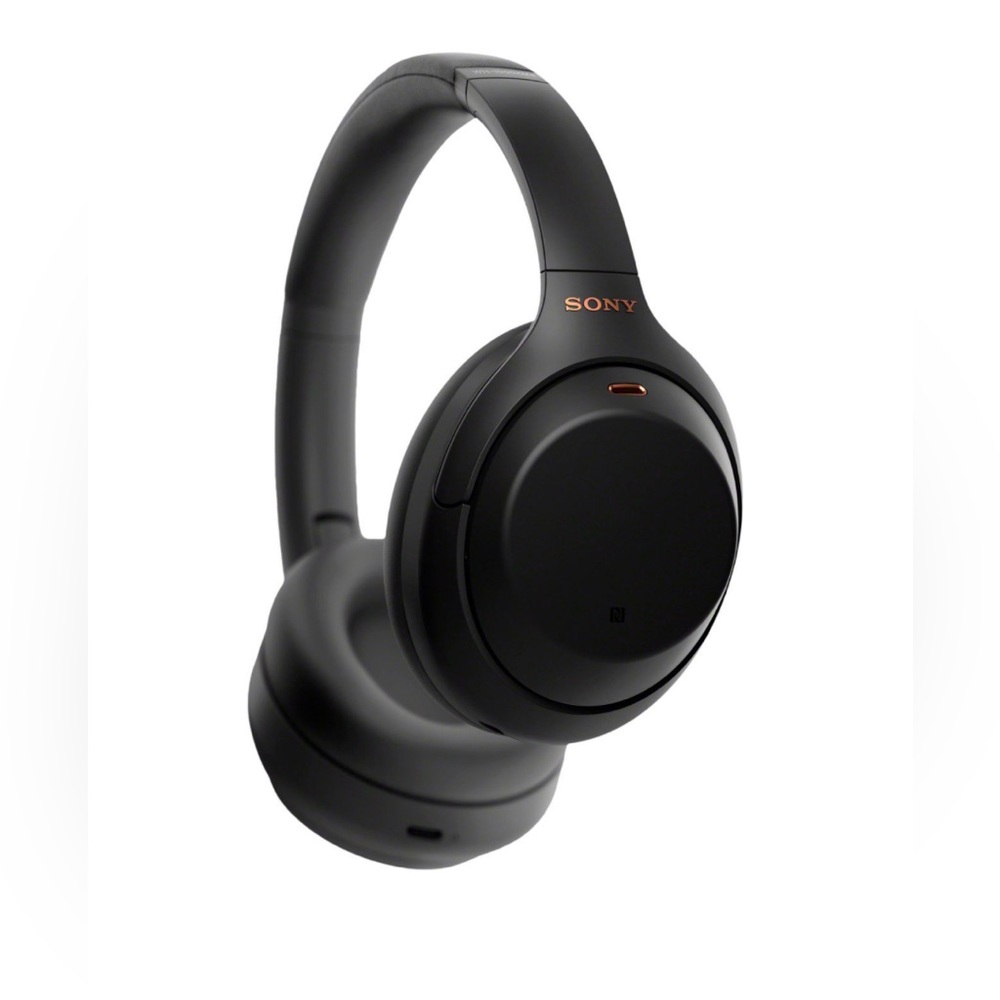 Sony - WH-1000XM4 Wireless Noise-Cancelling Over-the-Ear Headphones - Black